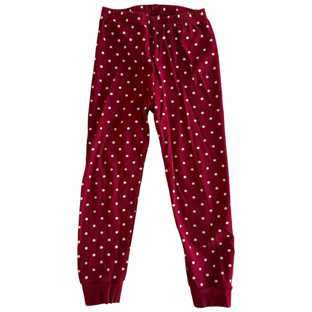 GYMBOREE Winter 2011 Red Polka Dot Girls Leggings, 5